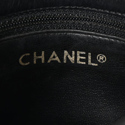Chanel Calfskin Quilted Flap Waist Belt Bag 70 28 Black 6 of 11