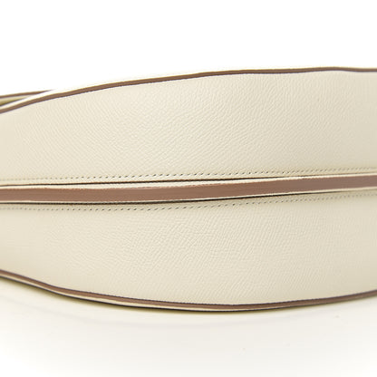 Celine Grained Calfskin Medium Trotteur White 8 of 9