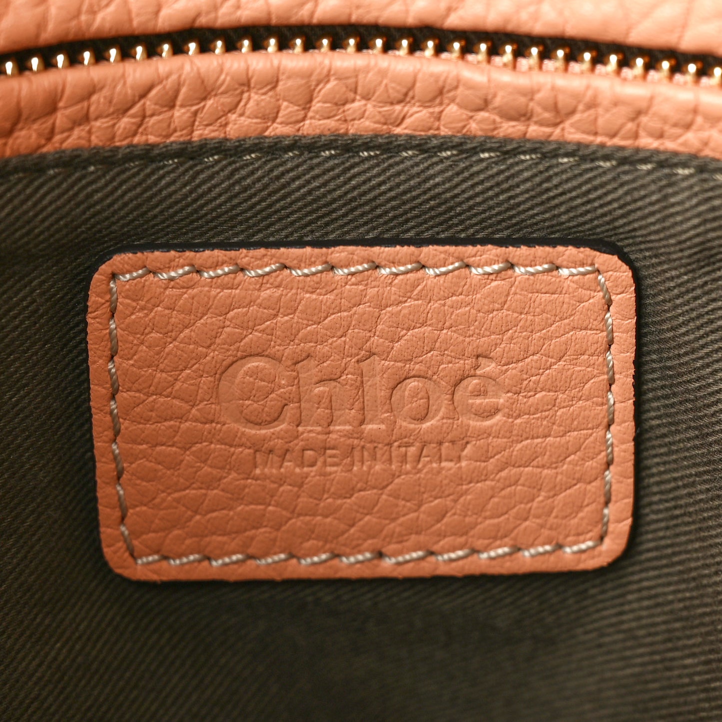 Calfskin Medium Marcie Satchel Terracotta Pink