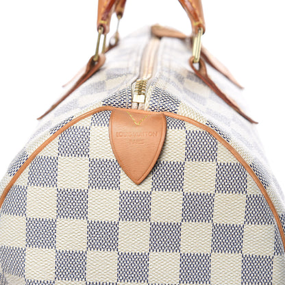 Louis Vuitton Damier Azur Speedy 30 8 of 16