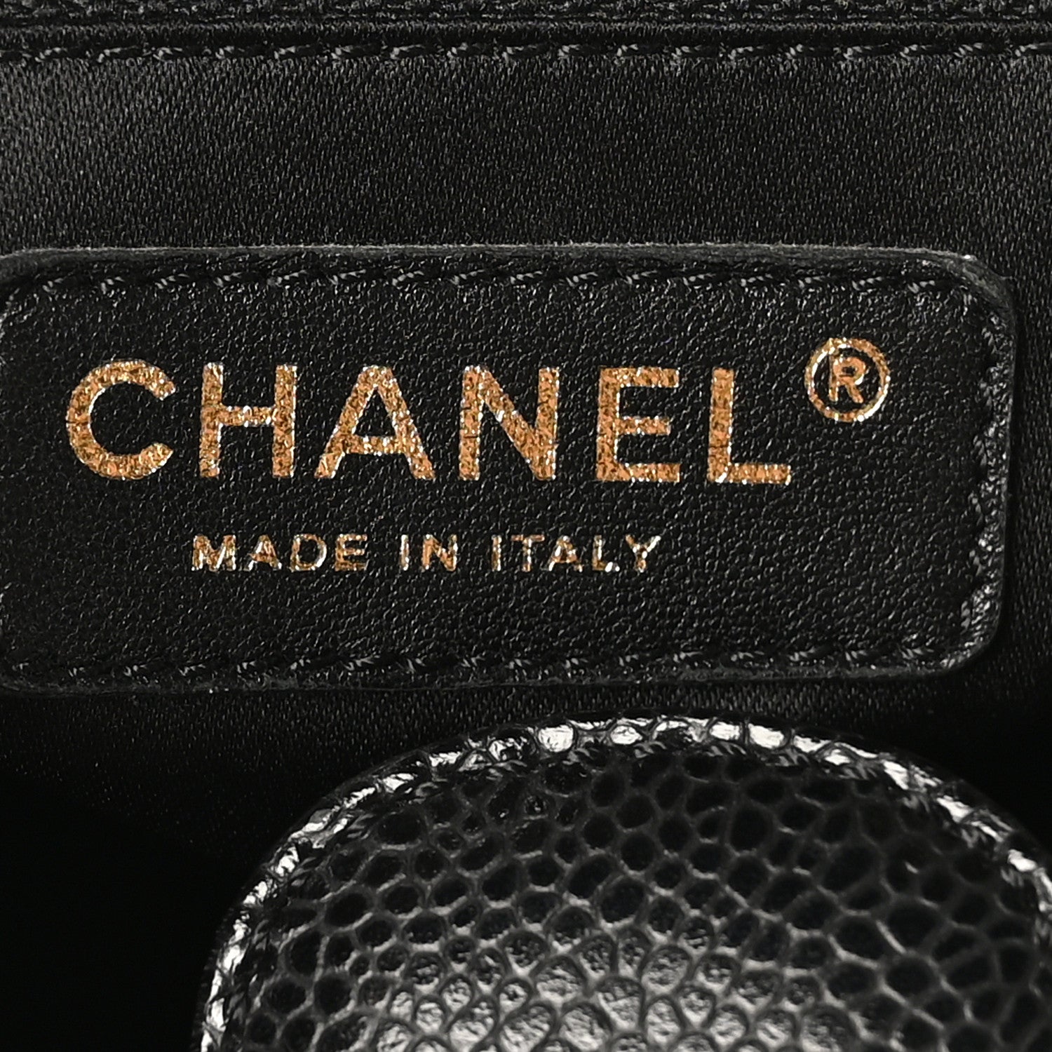 Chanel Caviar Quilted Petit Shopping Tote PST Black 6 of 10