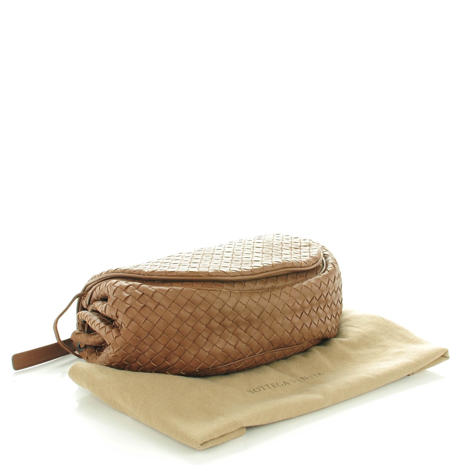 Bottega Veneta Nappa Intrecciato Messenger Light Brown 4 of 8
