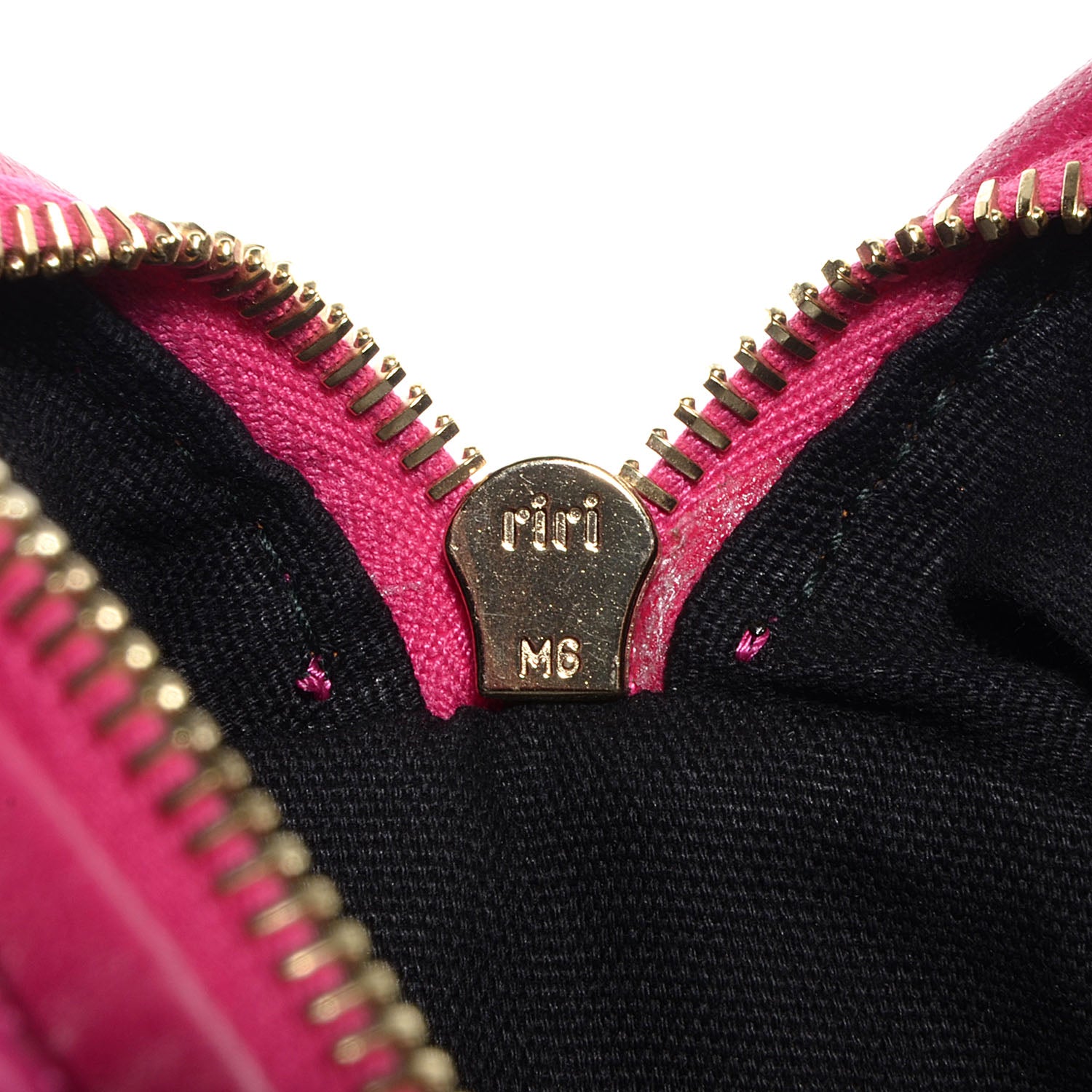 Versace Barocco Quilted Leather Vanitas Bowling Bag Fuchsia 10 of 10