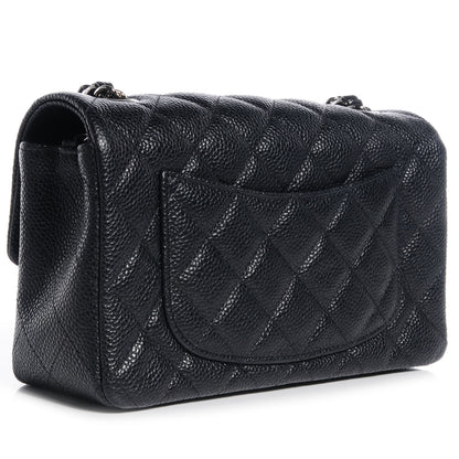 Chanel Caviar Quilted Mini Flap Bag Black 3 of 9