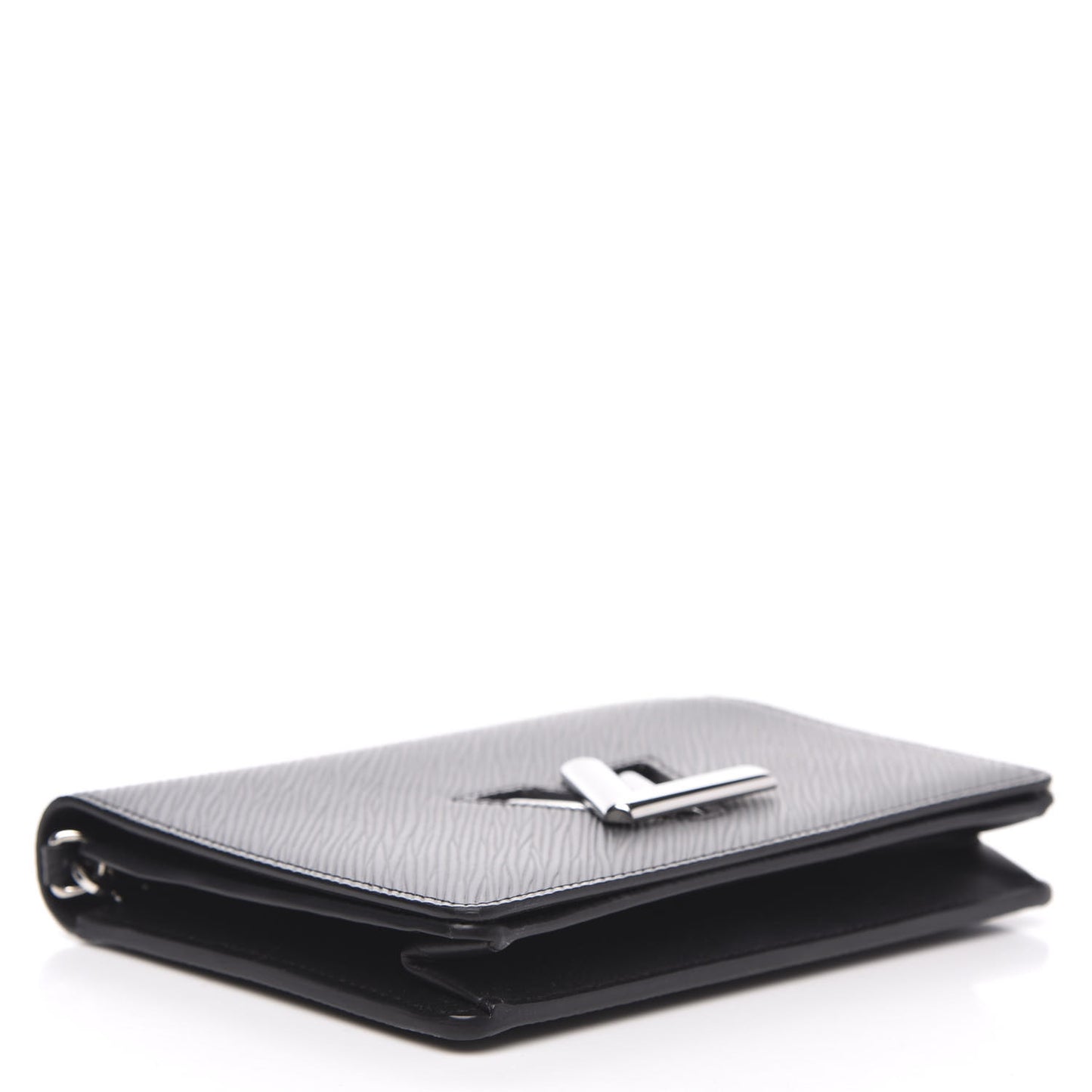 Epi Twist Belt Chain Wallet Black