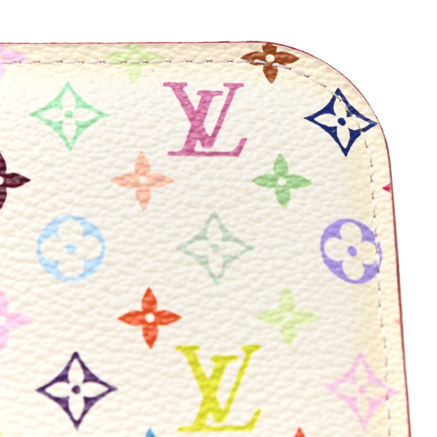 Monogram Multicolor Insolite Wallet White Litchi