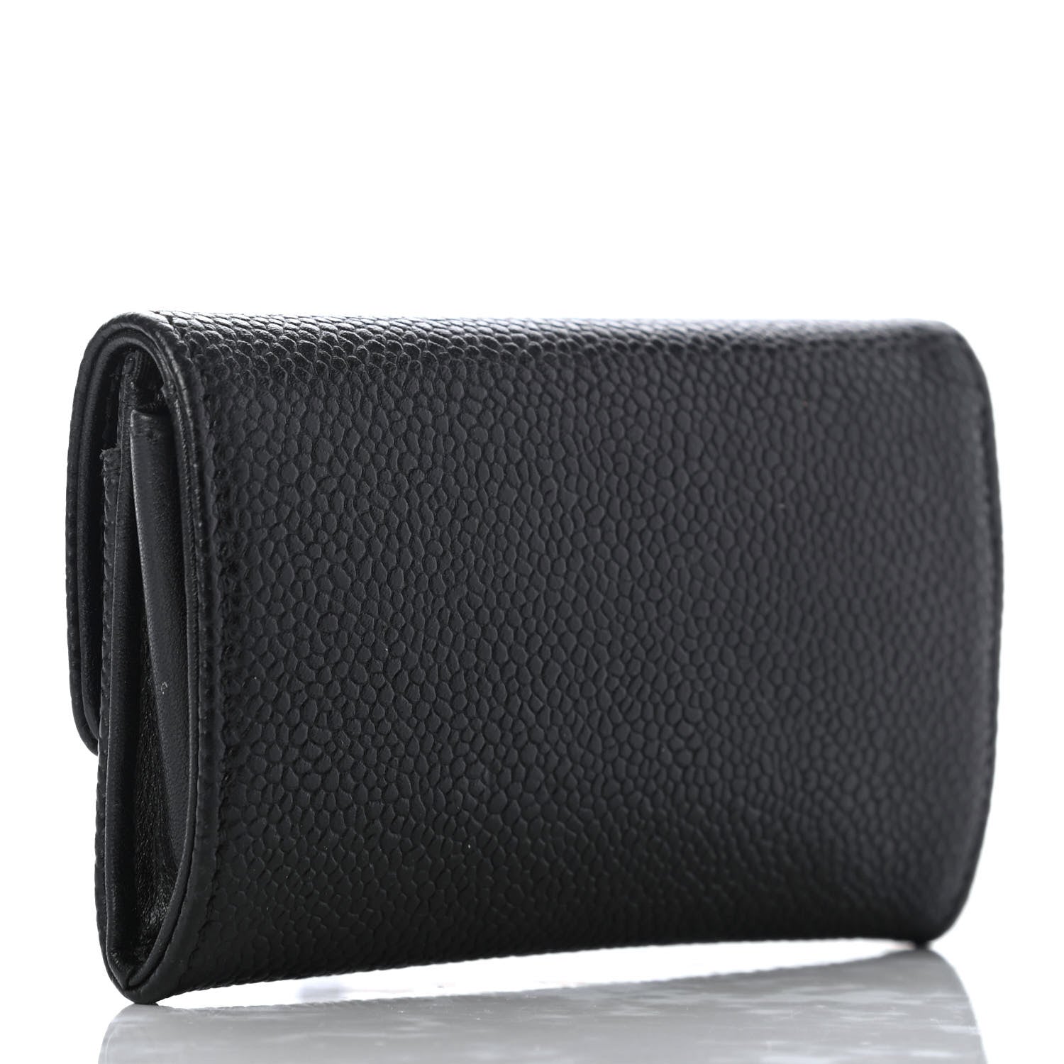 Chanel Caviar Timeless CC Flap Card Holder Black 2 of 5