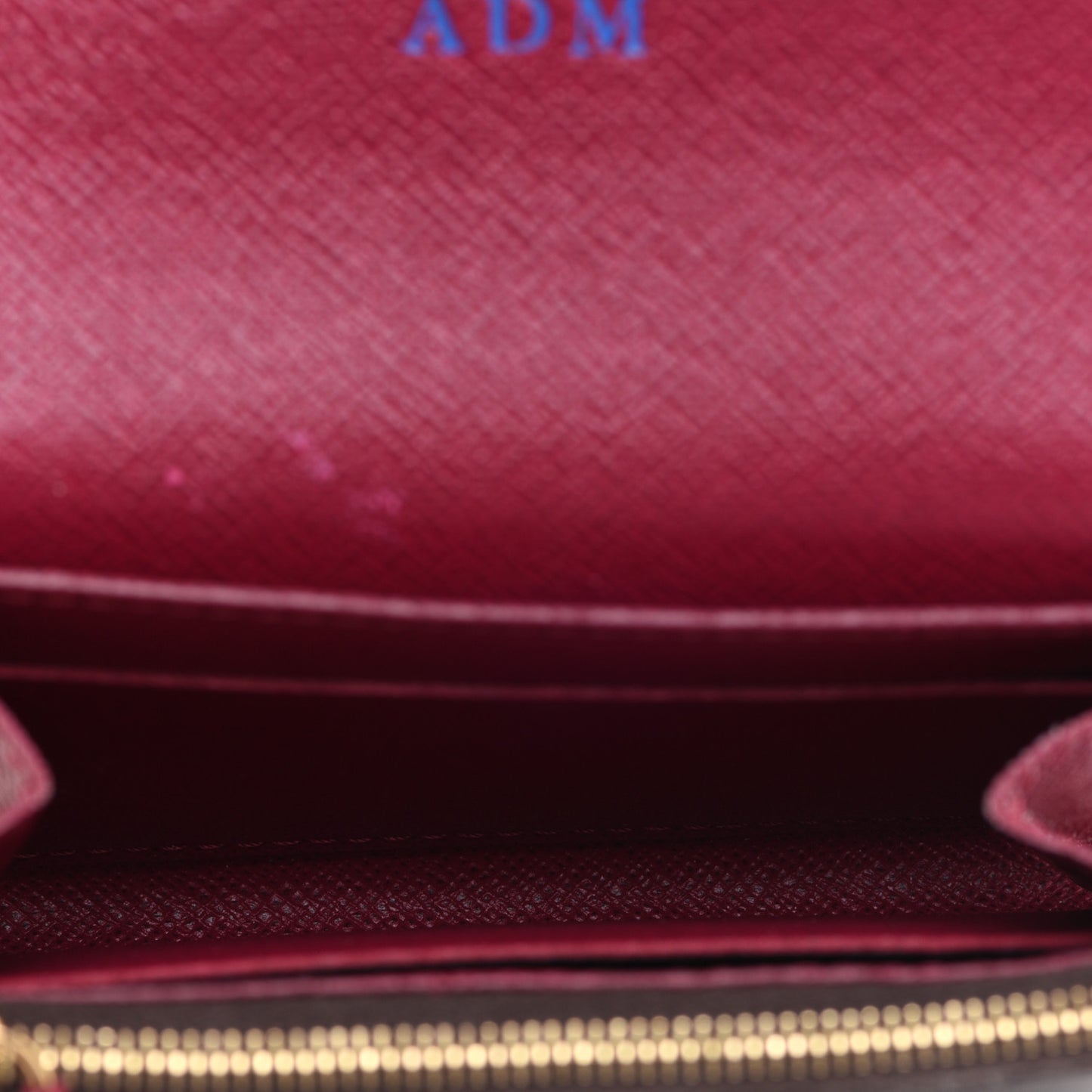 Monogram Rosalie Coin Purse Fuchsia