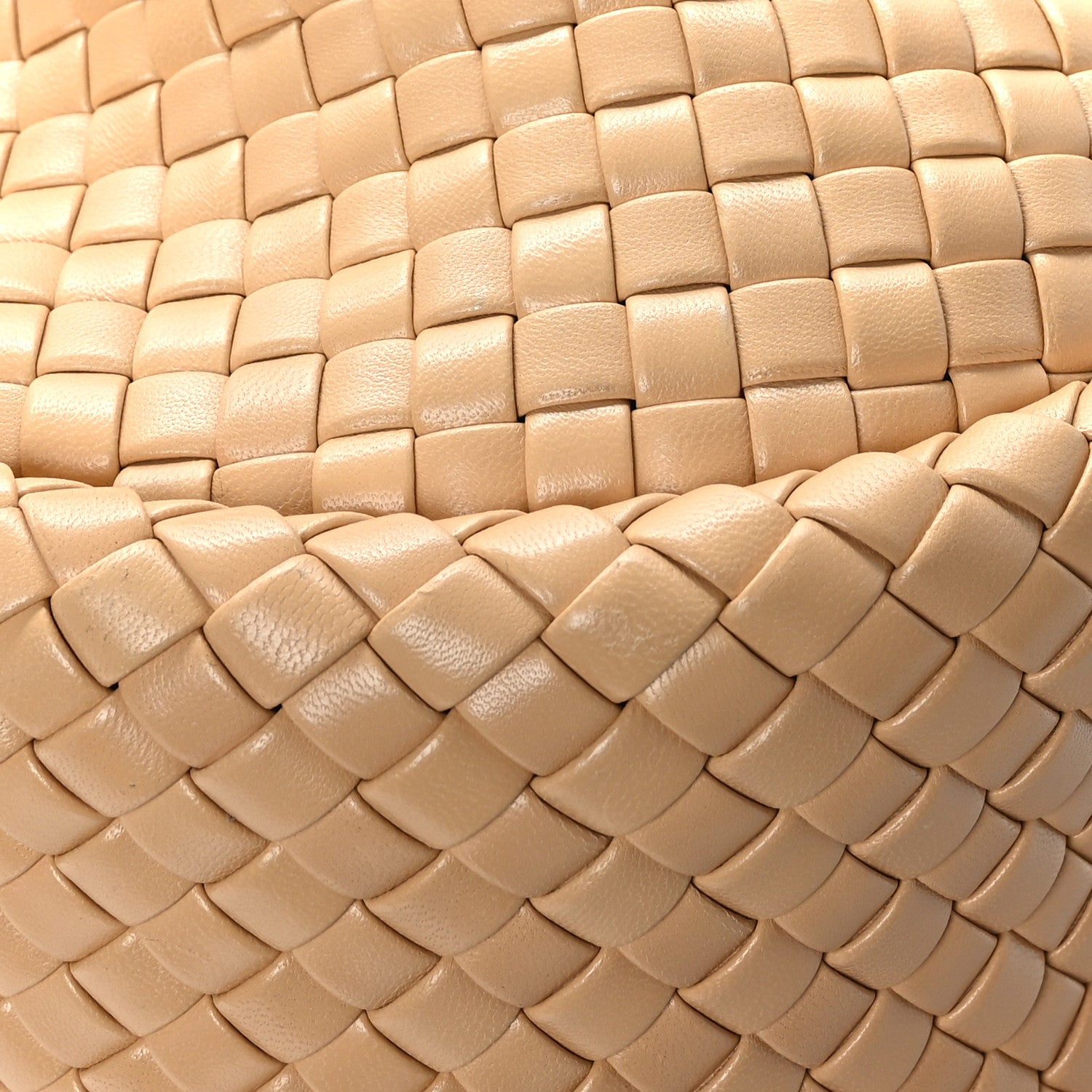 Bottega Veneta Lambskin Intrecciato Padded Jodie Almond 11 of 12