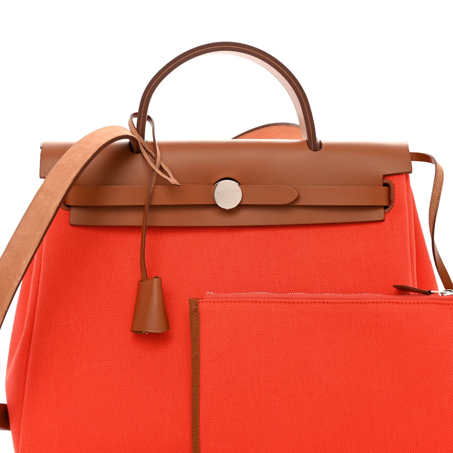 Vache Hunter Toile Herbag Zip Retourne 31 PM Capucine Fauve
