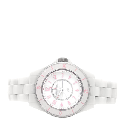 Chanel Stainless Steel Ceramic 33mm J12 Quartz Watch Blush 2 of 5