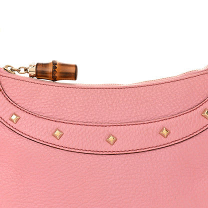 Gucci Calfskin Bamboo Anita Top Handle Bag Light Pink 8 of 14
