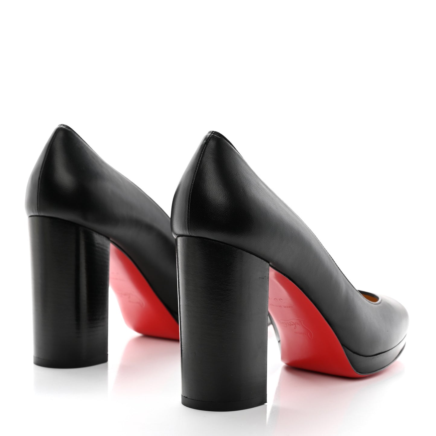 Nappa Kabetts 100 Pumps 38.5 Black Lucido