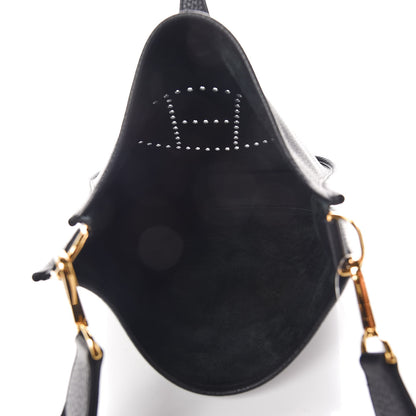 Hermes Taurillon Clemence Evelyne III PM Black 7 of 12