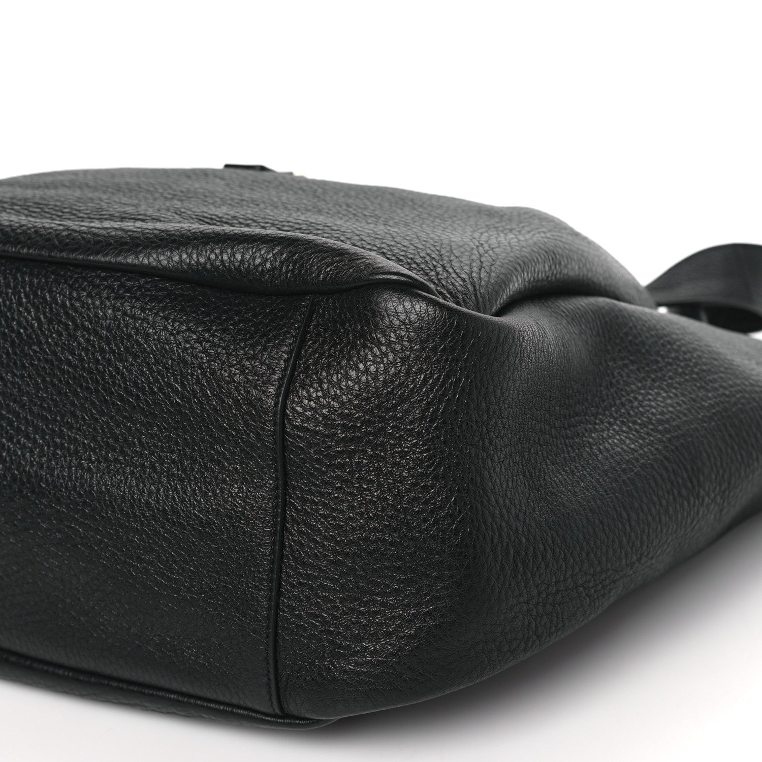 Saint Laurent Grained Deerskin Bea Tote Black 7 of 7