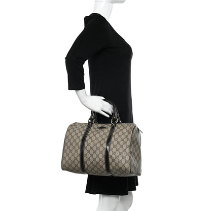 Gucci GG Plus Monogram Medium Joy Boston Dark Brown 2 of 12