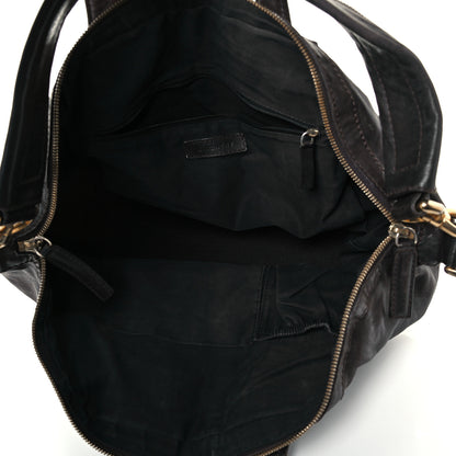 Givenchy Wrinkled Lambskin Medium Nightingale Dark Brown 4 of 10
