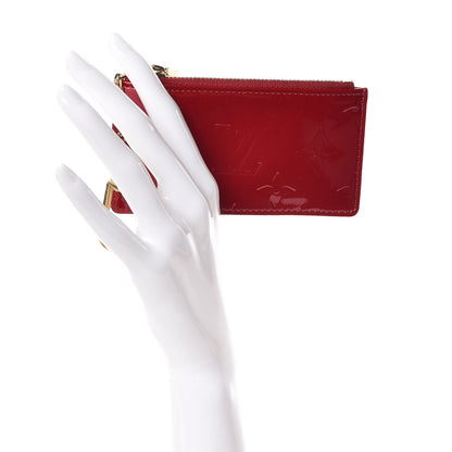 Louis Vuitton Vernis Key Pouch Pomme D'Amour 2 of 8