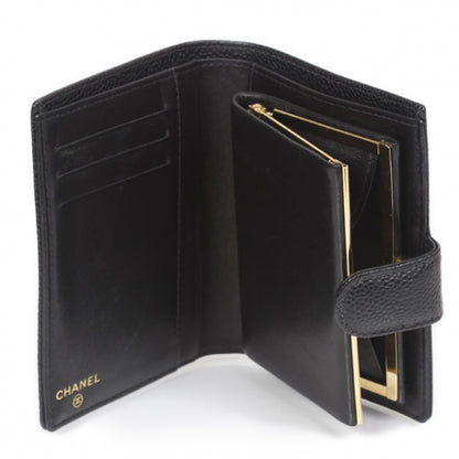Chanel Caviar Bi-fold Wallet Black 8 of 12