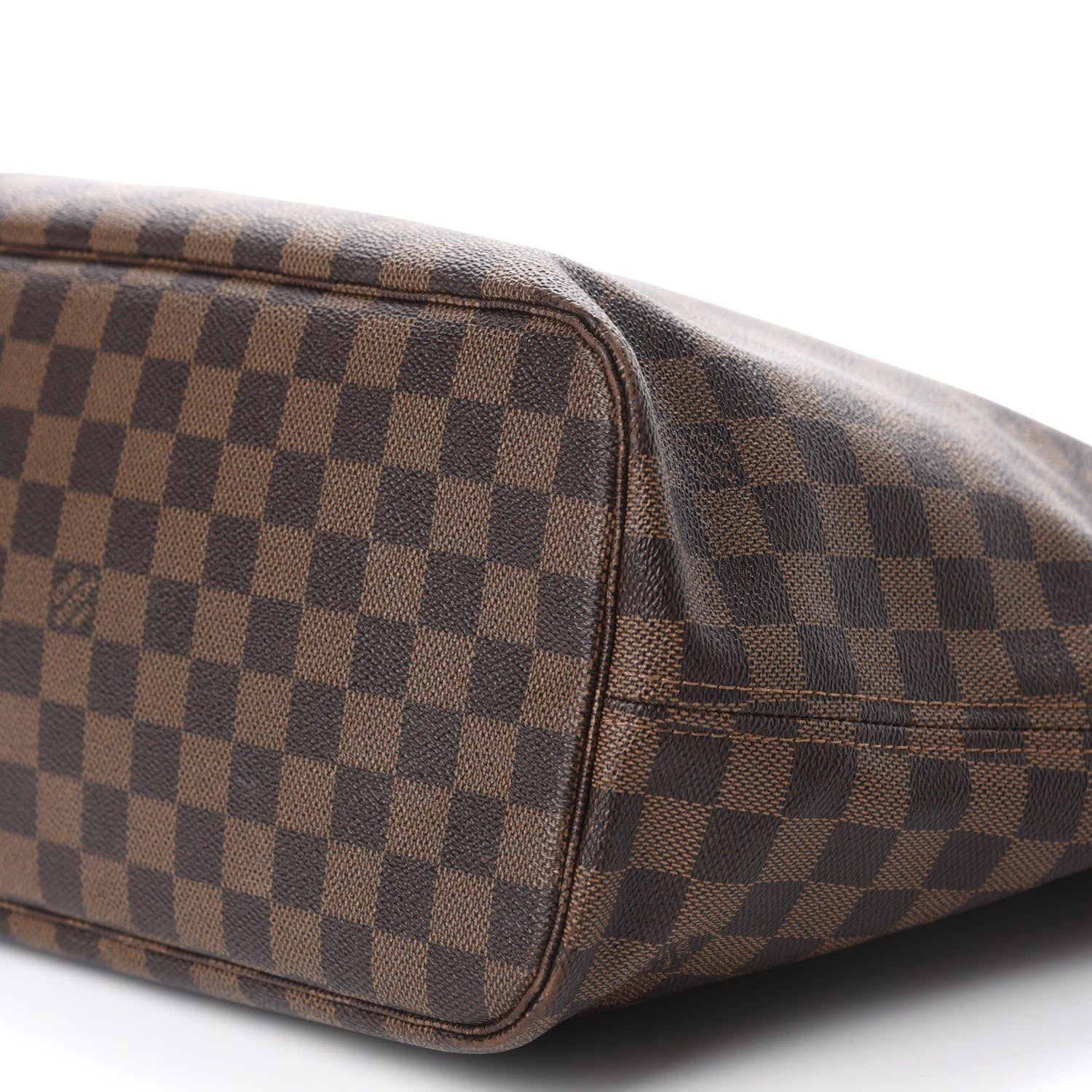 Louis Vuitton Damier Ebene Neo Neverfull MM Rose Ballerine 7 of 12