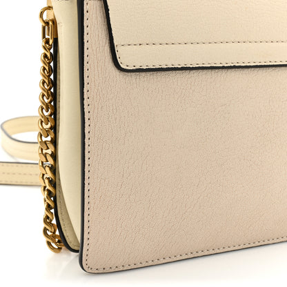 Chloe Goatskin Small Faye Shoulder Bag Off White 16 of 16