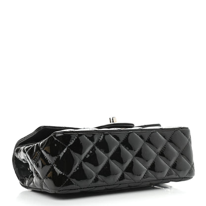 Chanel Patent Calfskin Quilted Mini Rectangular Flap Black 4 of 10