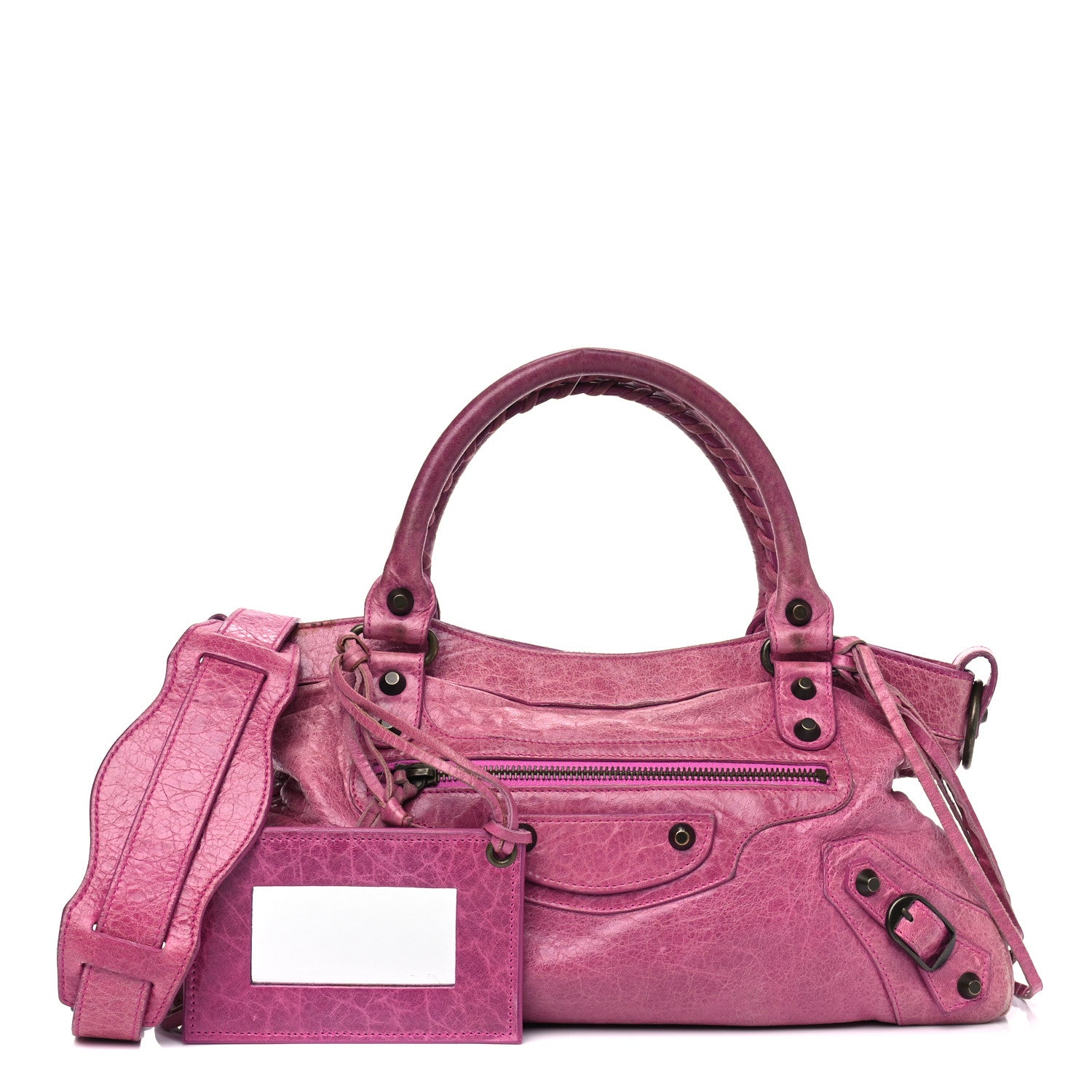Balenciaga Agneau Classic Hardware First Magenta 1 of 17