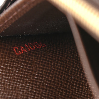 Louis Vuitton Damier Ebene Sarah Wallet 7 of 9
