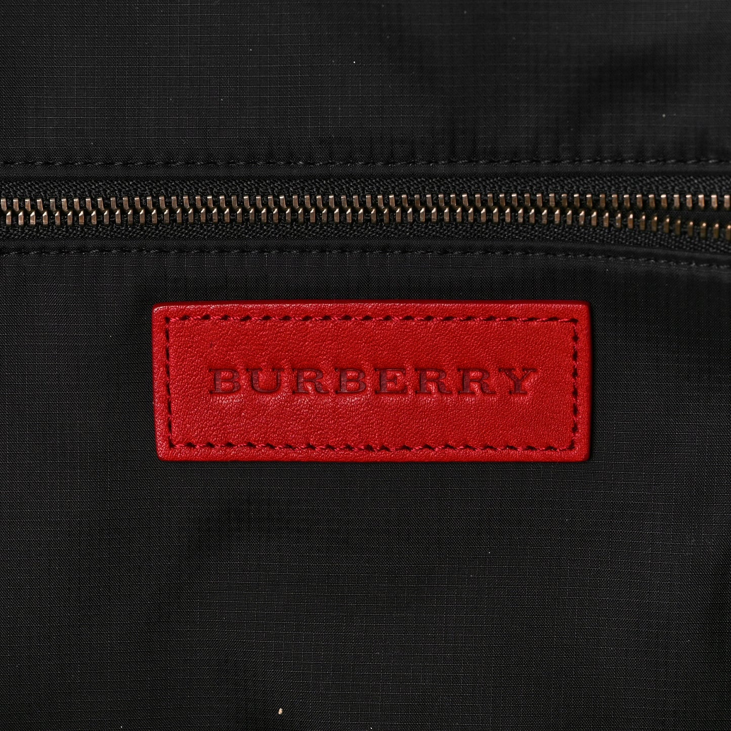 Jute Calfskin Mega Check Children's Backpack Red