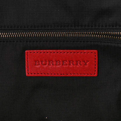 Burberry Jute Calfskin Mega Check Children's Backpack Red 6 of 8