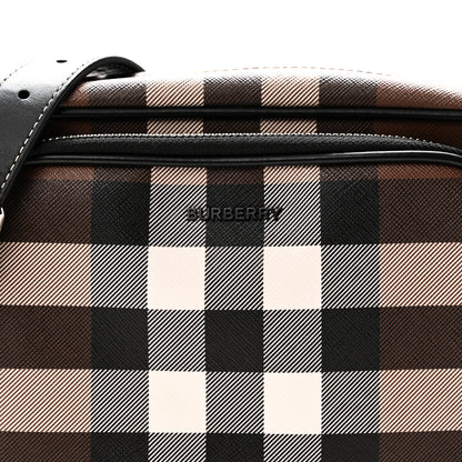 Burberry Canvas Check Paddy Messenger Birch Brown 7 of 9