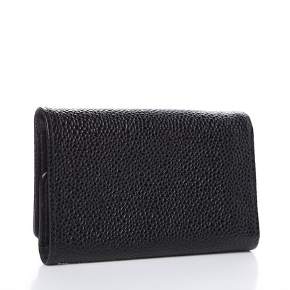 Chanel Caviar Timeless CC 6 Key Holder Case Black 3 of 10
