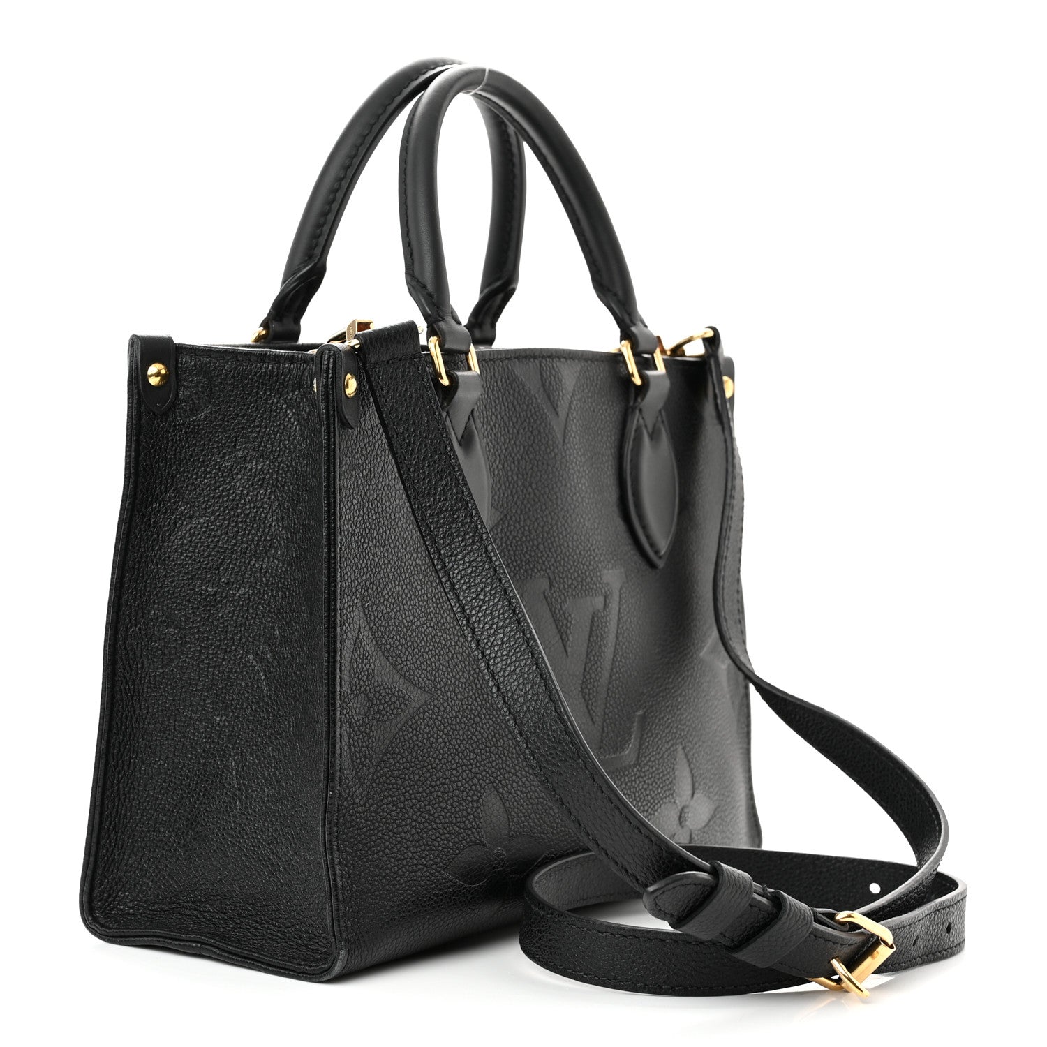 Louis Vuitton Empreinte Monogram Giant Onthego PM Black 3 of 10