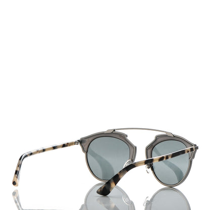 Christian Dior So Real Sunglasses Ruthenium Light Havana 3 of 9