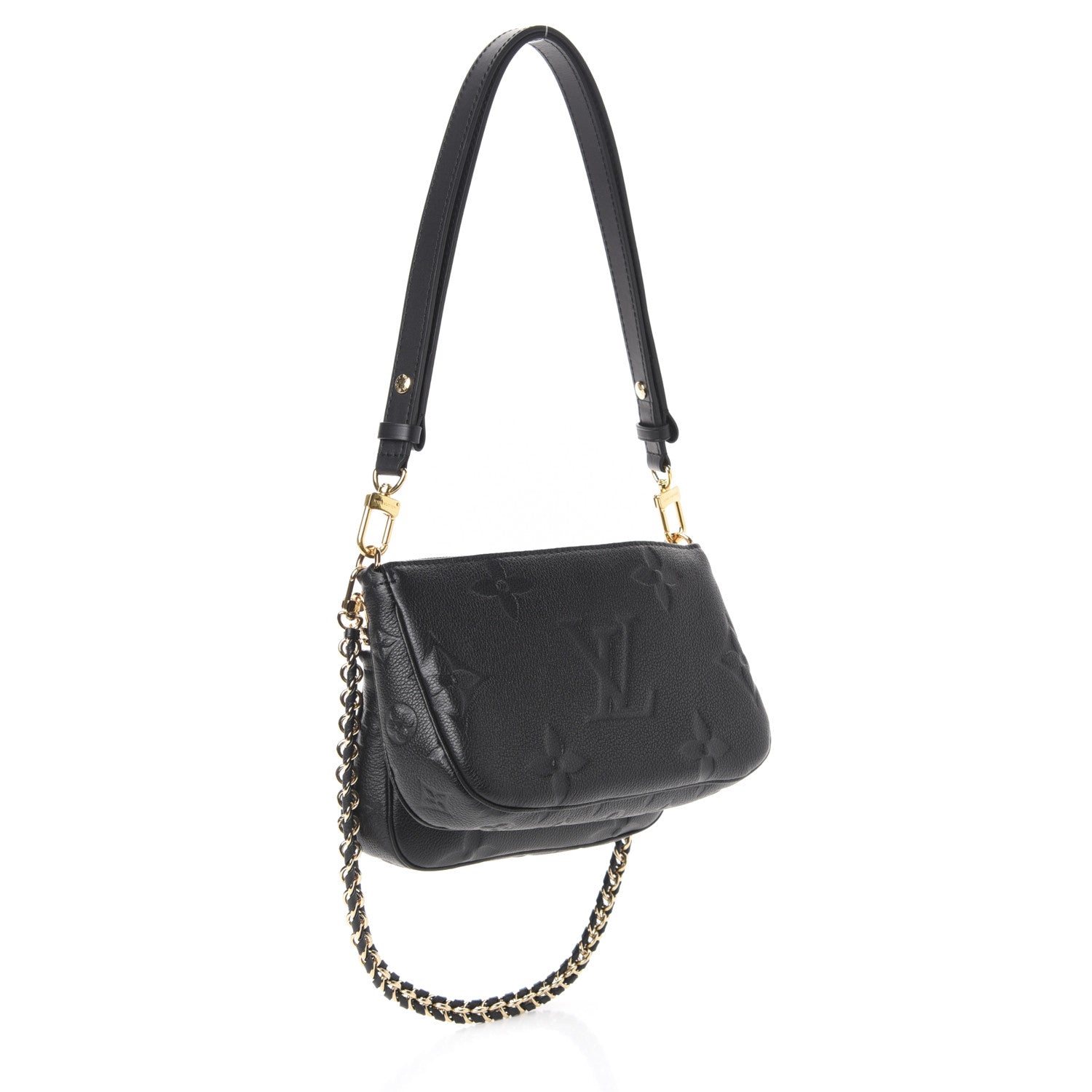 Louis Vuitton Empreinte Monogram Giant Multi Pochette Accessories Black 3 of 11