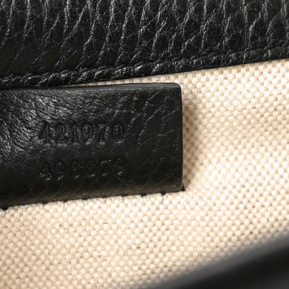 Gucci Calfskin Mini Dionysus Shoulder Bag Black 7 of 10