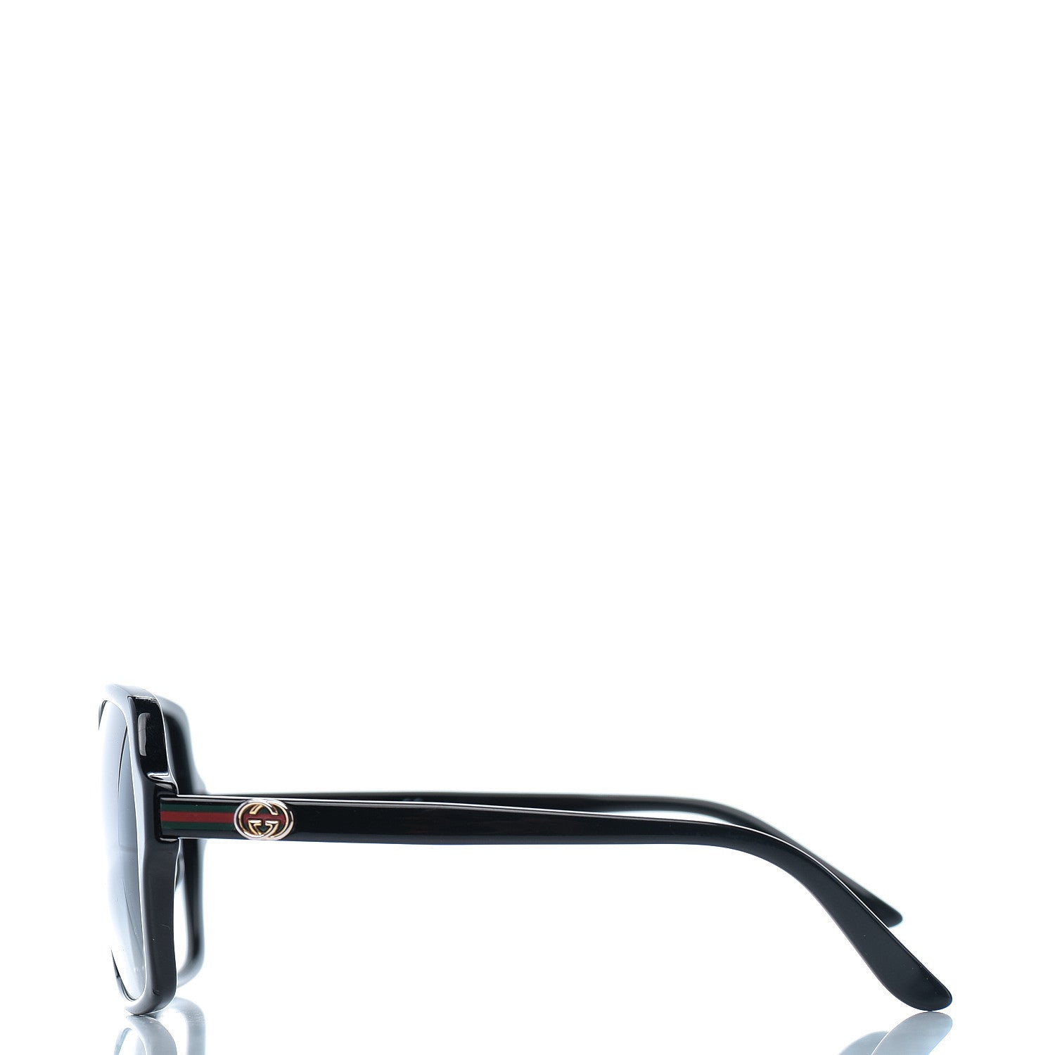 Gucci Cat Eye Sunglasses GG3595/F Black 3 of 8