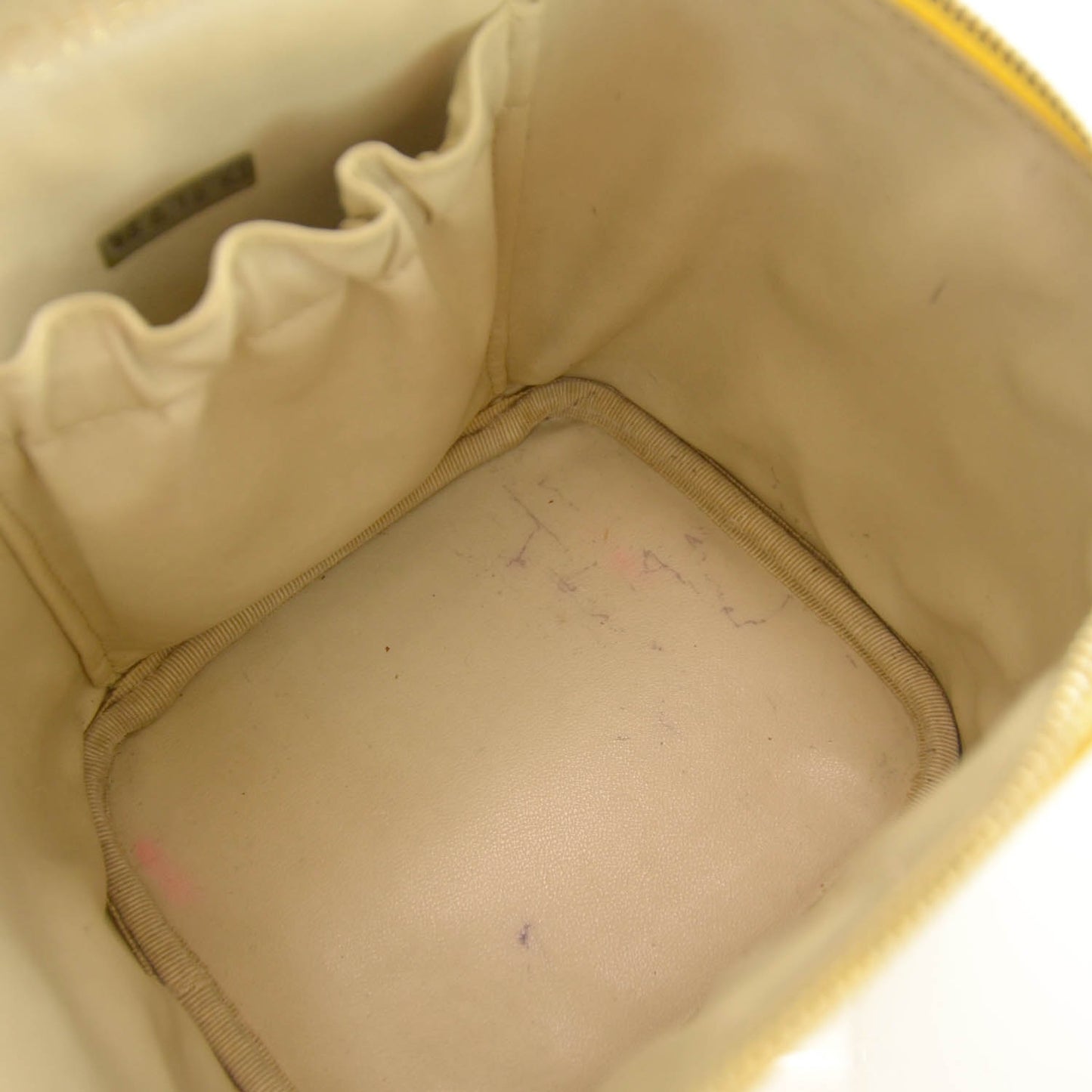 Caviar Cosmetic Bag Yellow