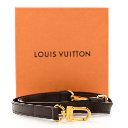 Louis Vuitton Calfskin 16mm Adjustable Shoulder Strap Brown 5 of 5