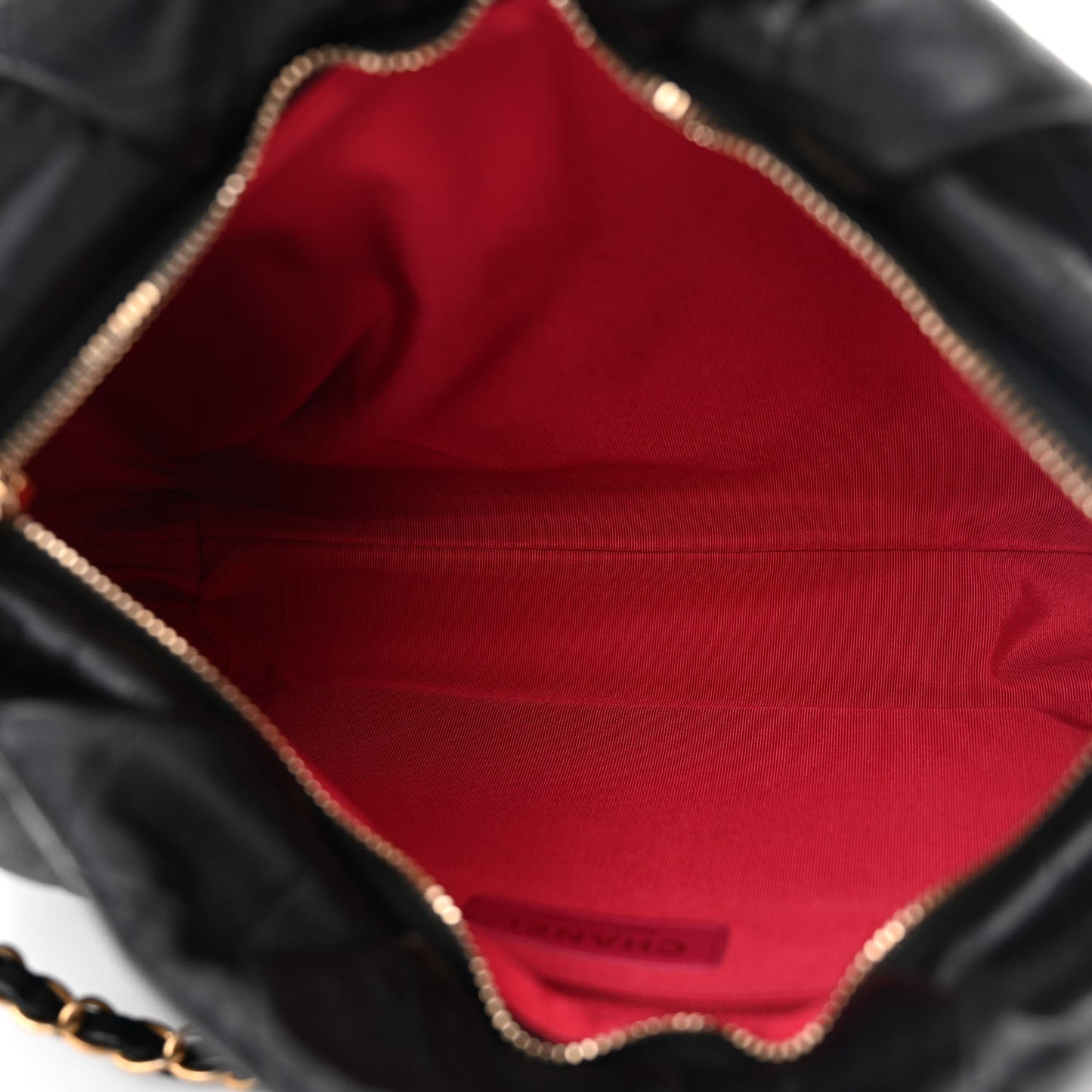 Calfskin Quilted Coco Shelter Bowling Bag Black