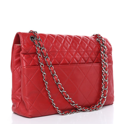 Chanel Calfskin Quilted In The Business Flap Red 3 of 20
