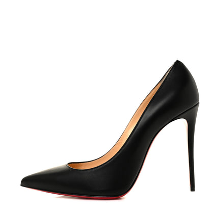 Christian Louboutin Shiny Nappa Kate 100 Pumps 40 Black 1 of 8
