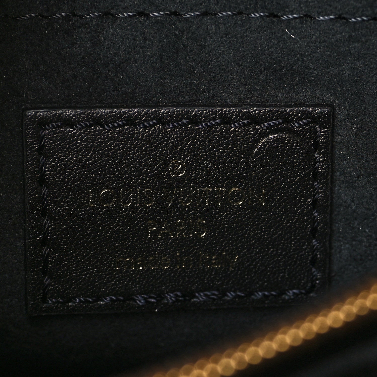 Louis Vuitton Calfskin LV New Wave Chain Bag Black 6 of 8