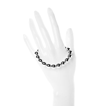 Tiffany Sterling Silver 10mm HardWear Ball Bracelet 2 of 4
