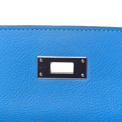 Hermes Evercolor Kelly Retourne 28 Bleu Hydra 24 of 41