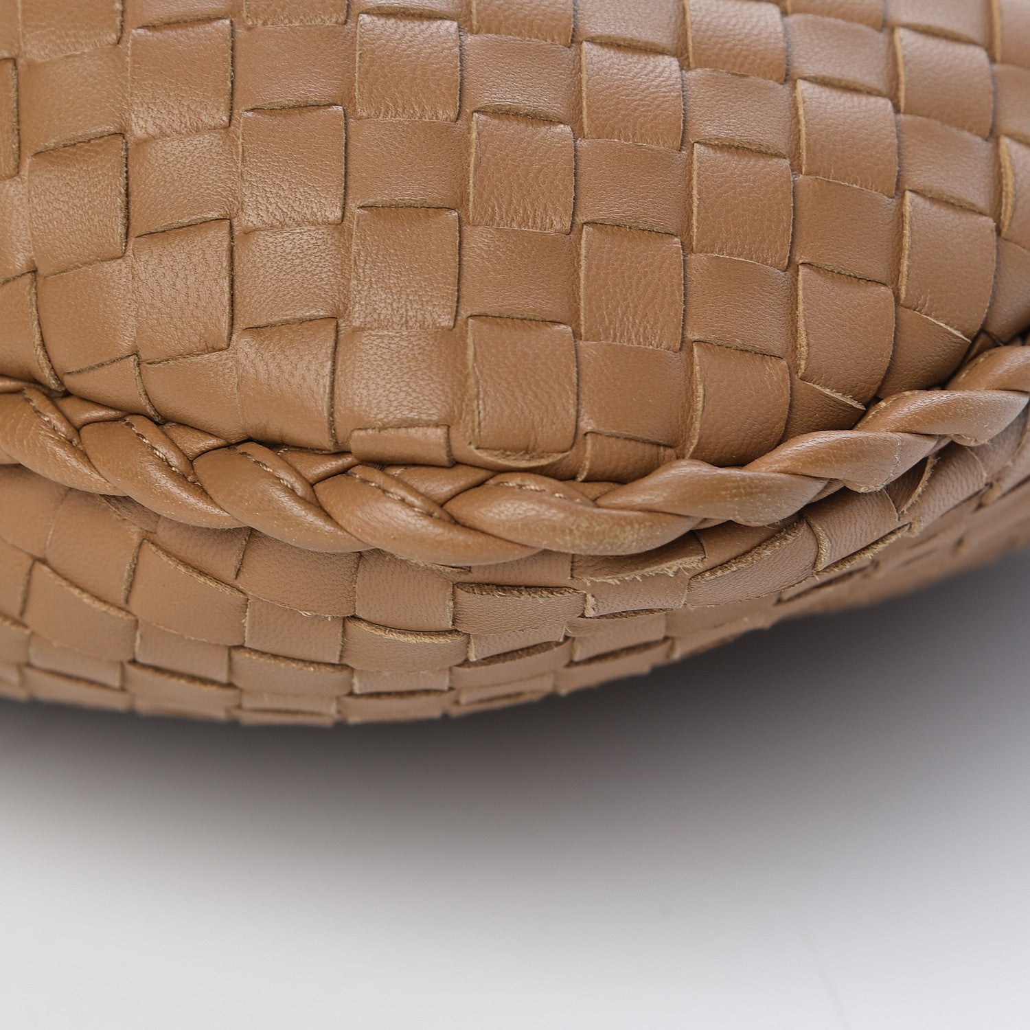 Bottega Veneta Nappa Intrecciato Large Veneta Hobo Camel 10 of 10