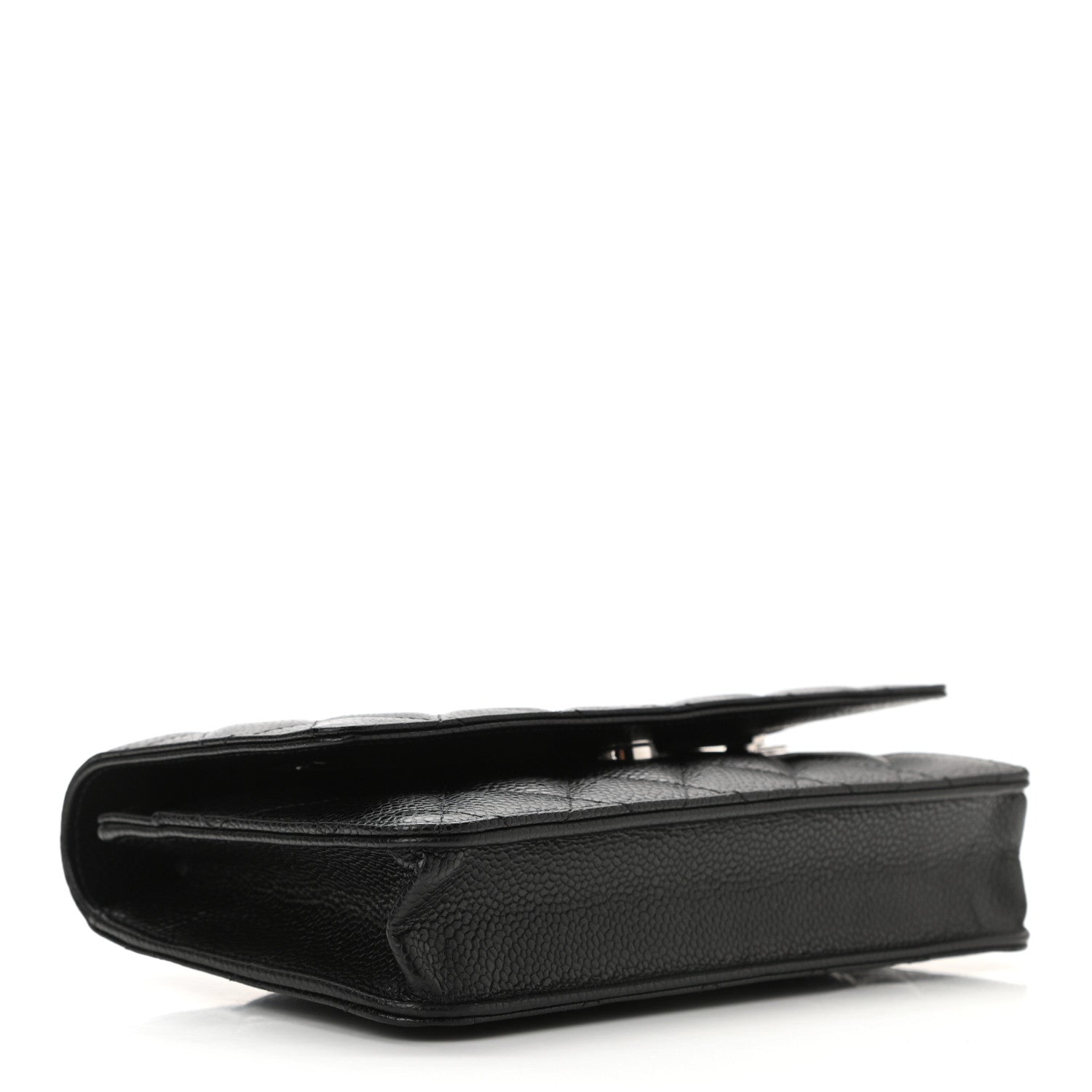 Chanel Caviar Quilted Wallet On Chain WOC Black 4 of 11