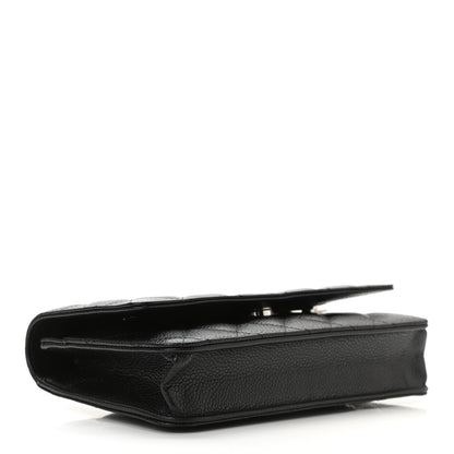Chanel Caviar Quilted Wallet On Chain WOC Black 4 of 11