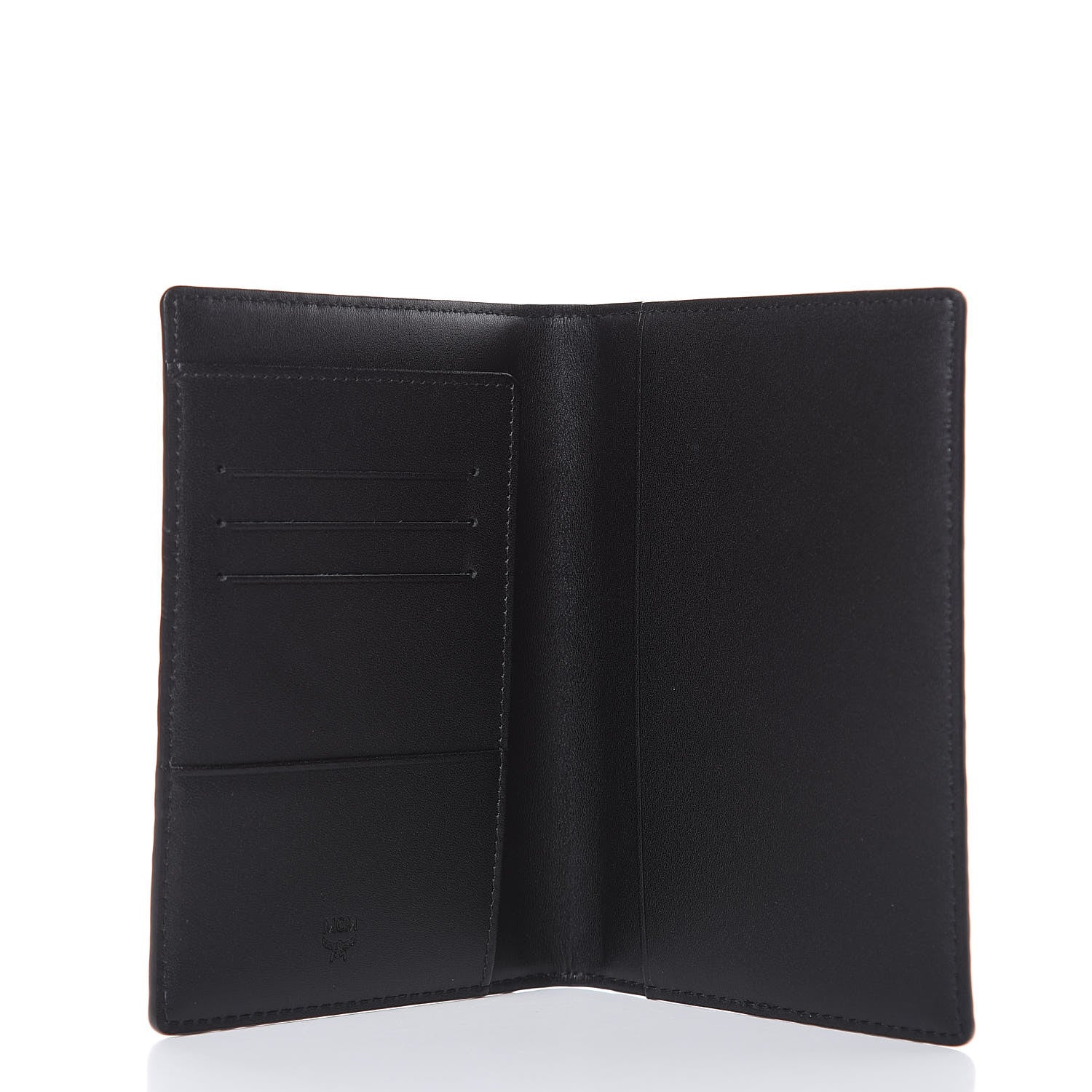 MCM Visetos Passport Holder Black 4 of 6