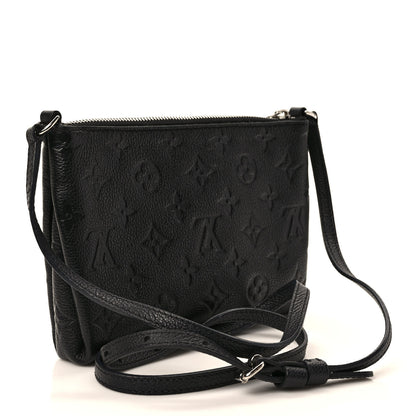 Louis Vuitton Empreinte Pallas Crossbody Black 3 of 7